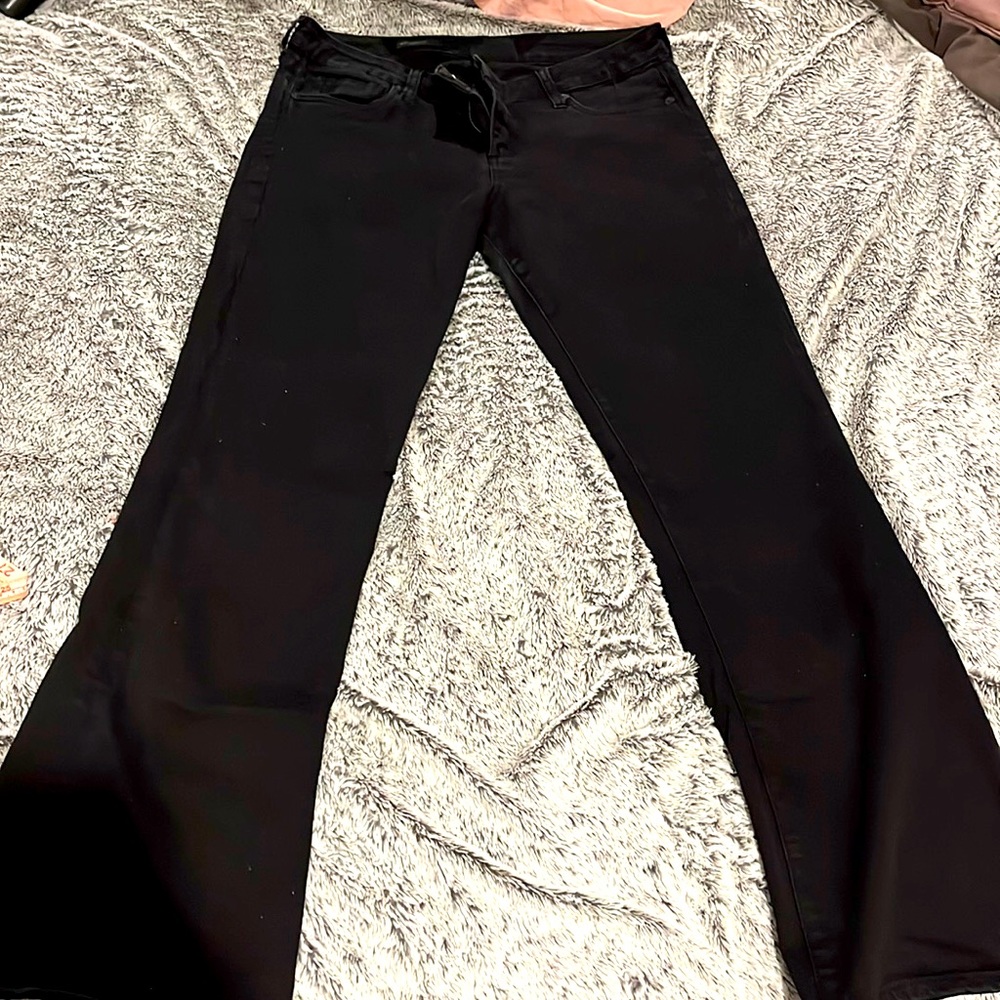 Kut from the Kloth Black Baby Bootcut Jeans